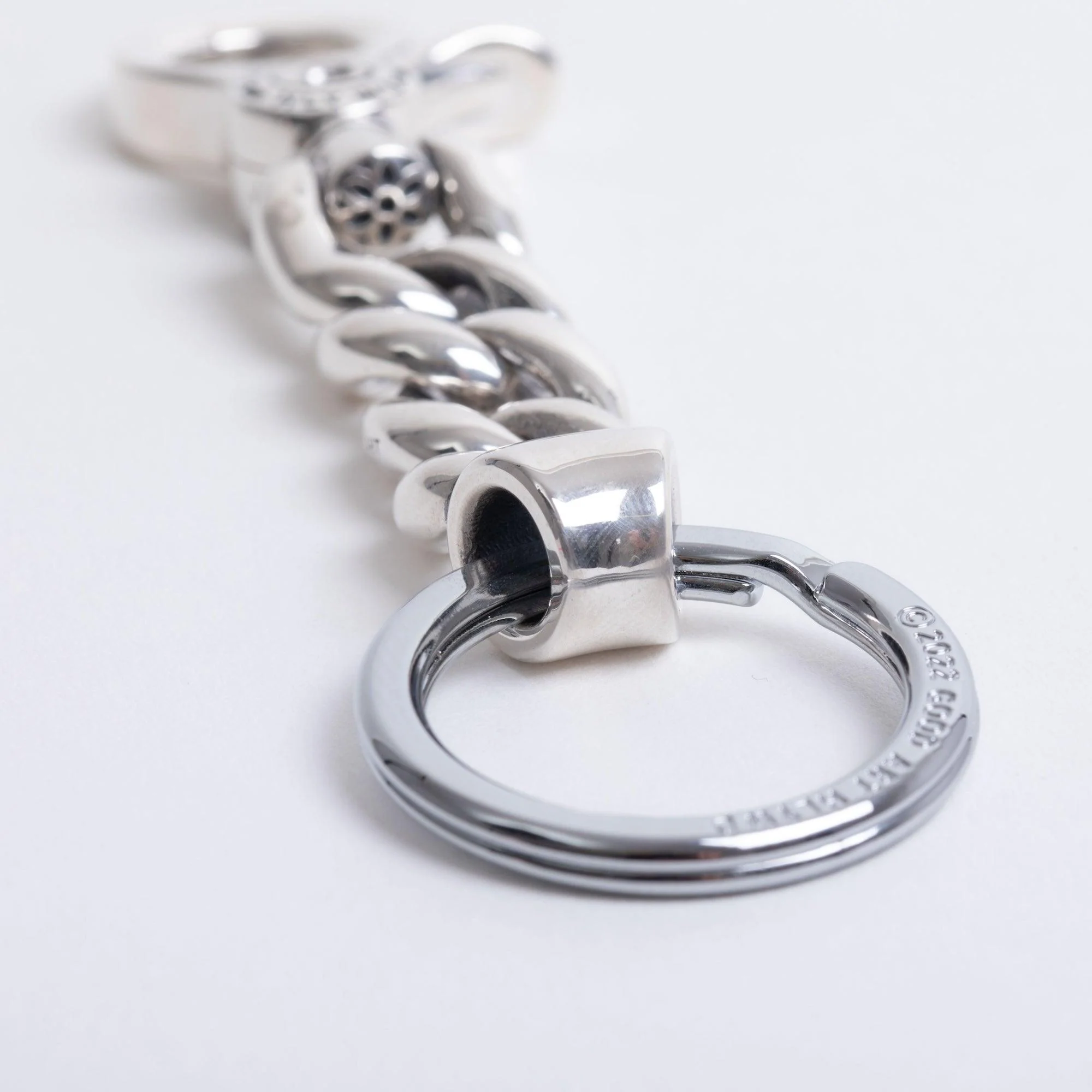 GA-BIG-EYE-KEYCHAIN - GOOD ART HLYWD Big Eye Clip 16 Keychain - Sterling Silver - Image 4