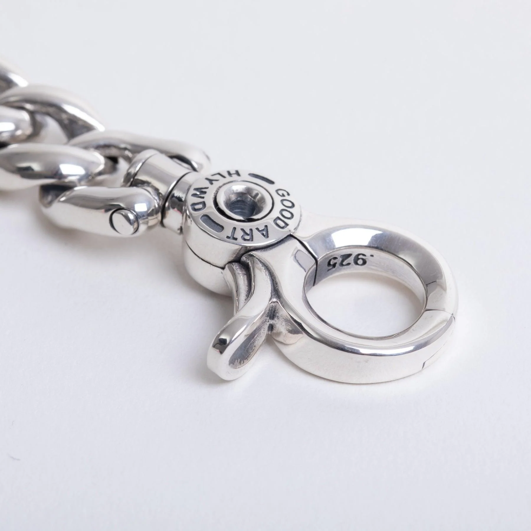 GA-BIG-EYE-KEYCHAIN - GOOD ART HLYWD Big Eye Clip 16 Keychain - Sterling Silver - Image 5