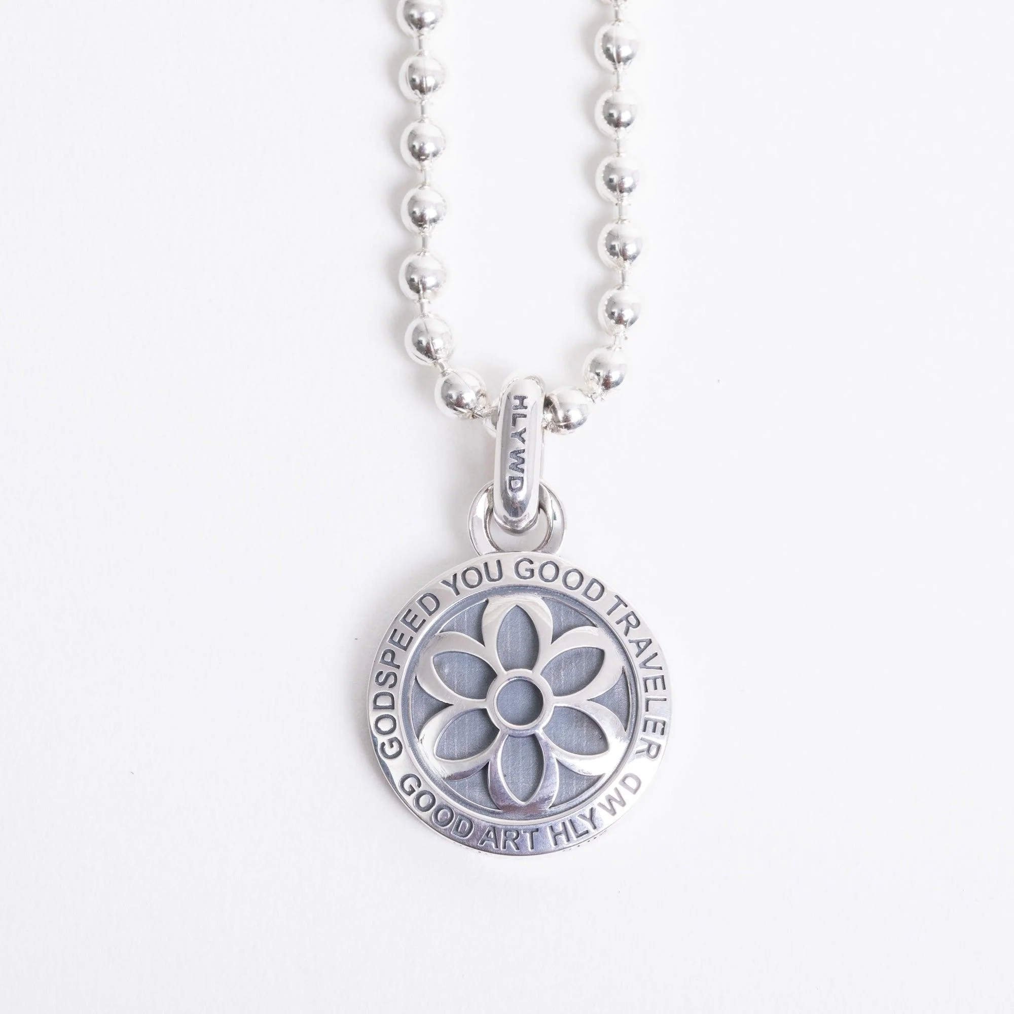 GA-ST-CHRISTOPHER-A - GOOD ART HLYWD Saint Christopher Pendant A- Sterling Silver - Image 3