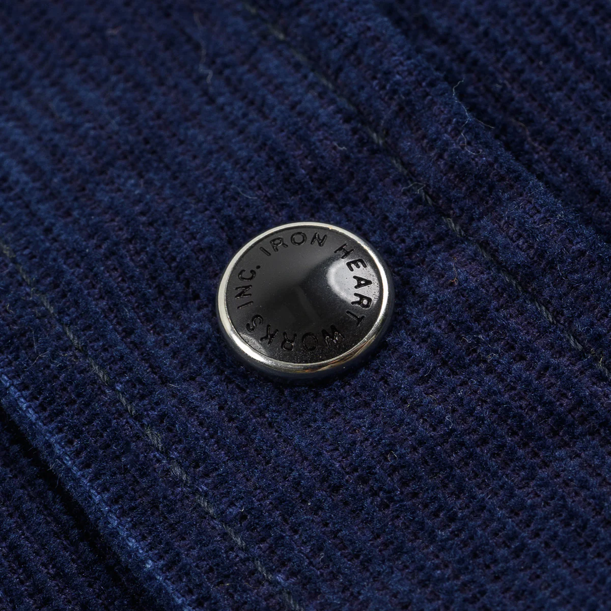 IHSH-438-IND - SS26 - 7.5oz Selvedge Corduroy Western Shirt - Indigo - Image 10