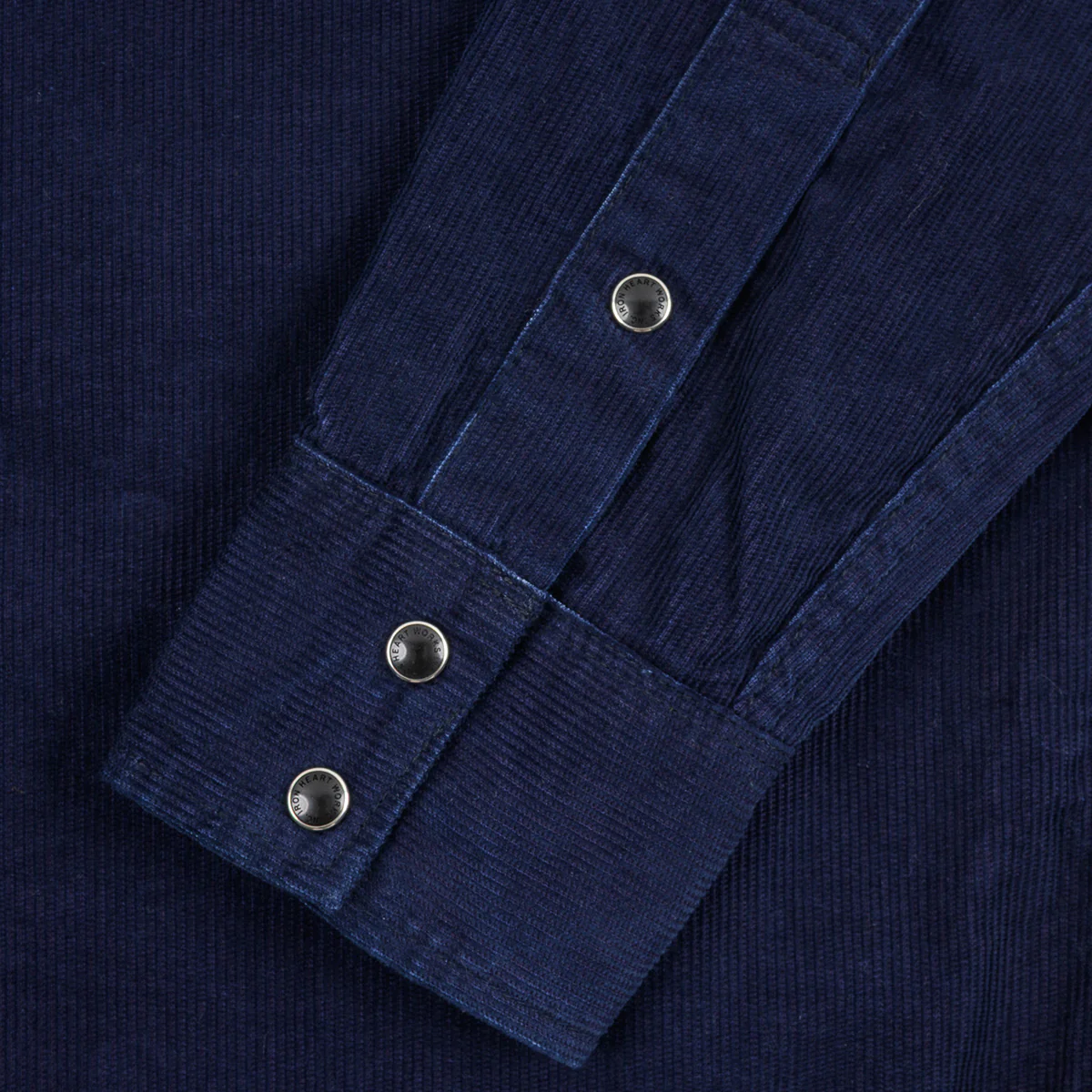 IHSH-438-IND - SS26 - 7.5oz Selvedge Corduroy Western Shirt - Indigo - Image 7