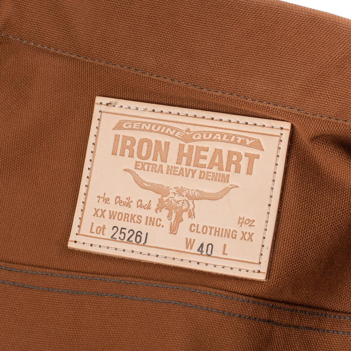 IH-2526J - 17oz Duck Modified Type III Jacket - Brown - Image 5