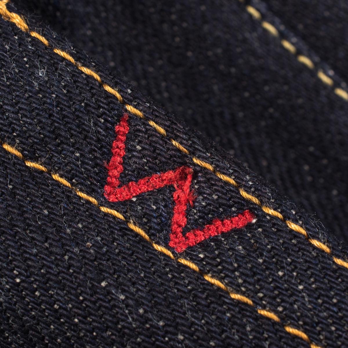 IH-555-XHS - 25oz Selvedge Denim Slim Straight Cut Jeans - Indigo - Image 14