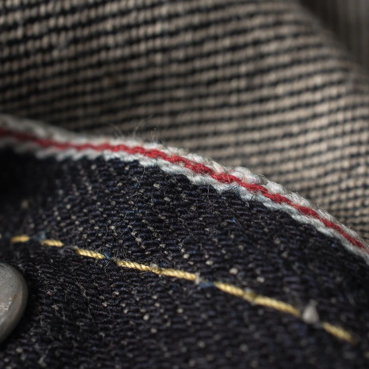 IH-555S-142 - 14oz Selvedge Denim Super Slim Cut Jeans - Indigo - Image 16