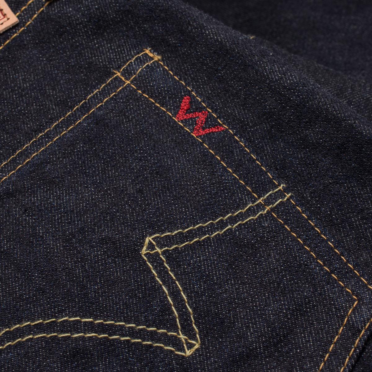 IH-634S-142 - 14oz Selvedge Denim Straight Cut Jeans - Indigo - Image 9