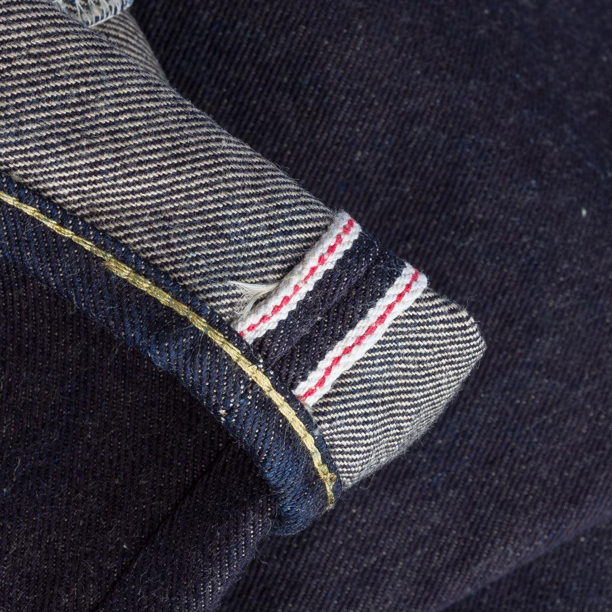 IH-634S-19L - 19oz Left Hand Twill Selvedge Denim Straight Cut Jeans - Indigo - Image 13