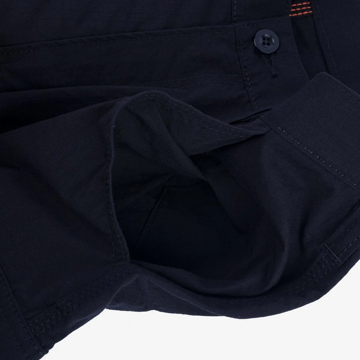 IH-736-BLK - Ripstop Cargo Shorts - Black - Image 7