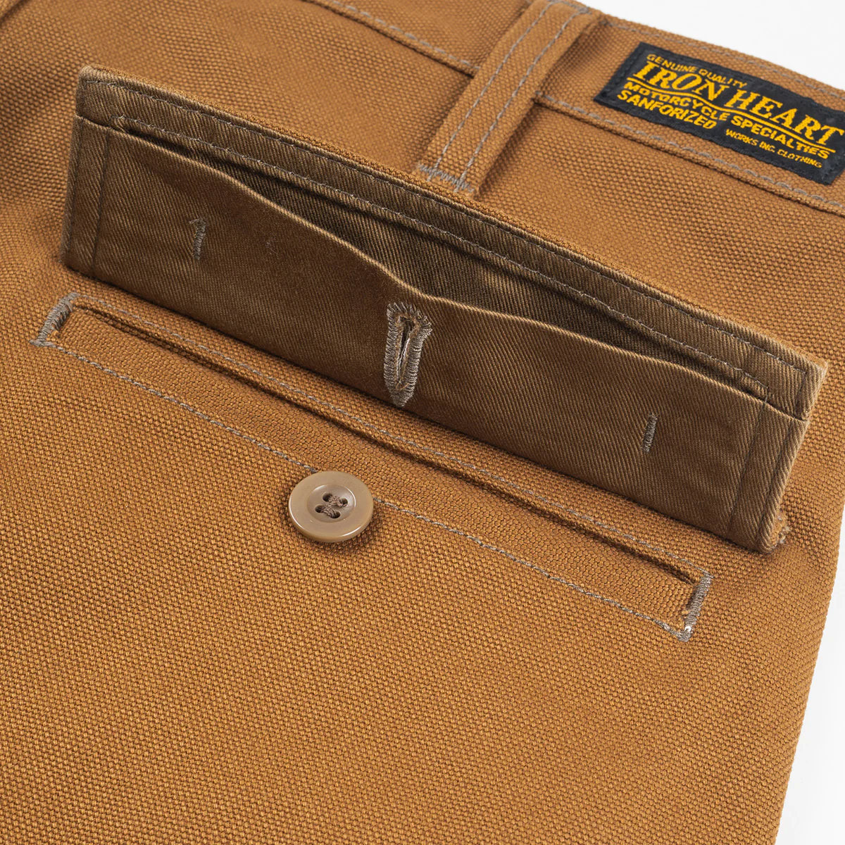IH-743-BRN - 17oz Duck Cargo Pants - Brown - Image 16