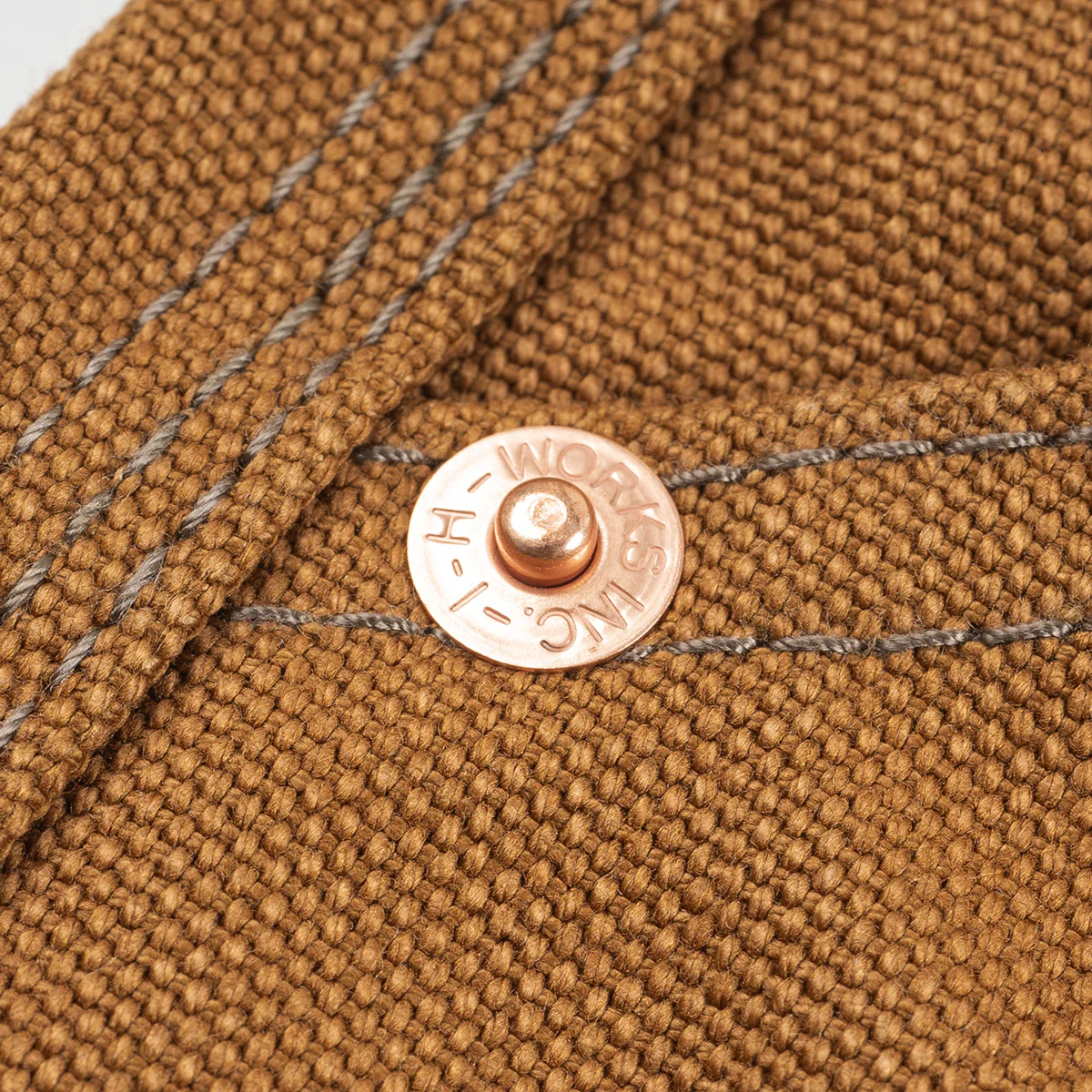 IH-743-BRN - 17oz Duck Cargo Pants - Brown - Image 9