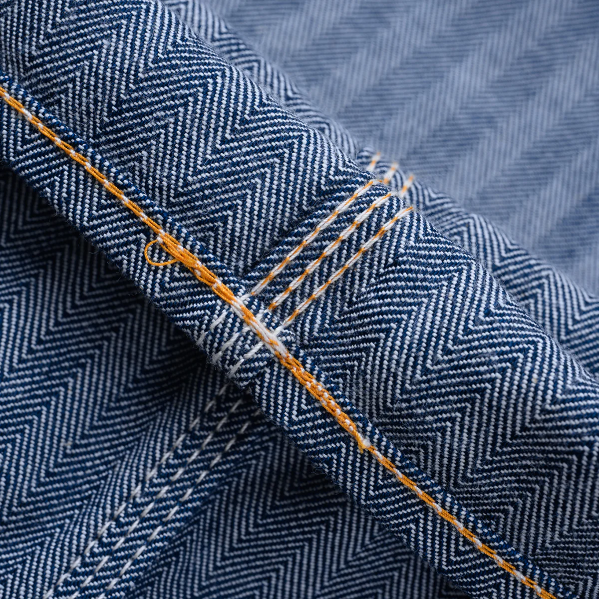 IH-830-IND - SS26 - 10.5oz Herringbone Painter’s Pants - Indigo - Image 14