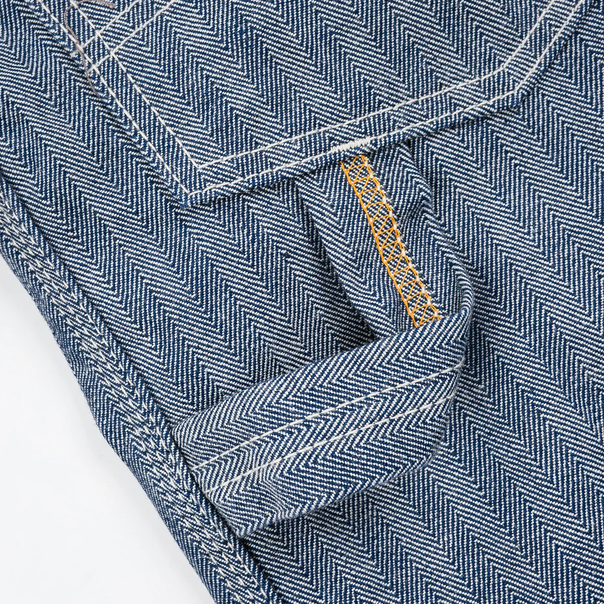 IH-830-IND - SS26 - 10.5oz Herringbone Painter’s Pants - Indigo - Image 9