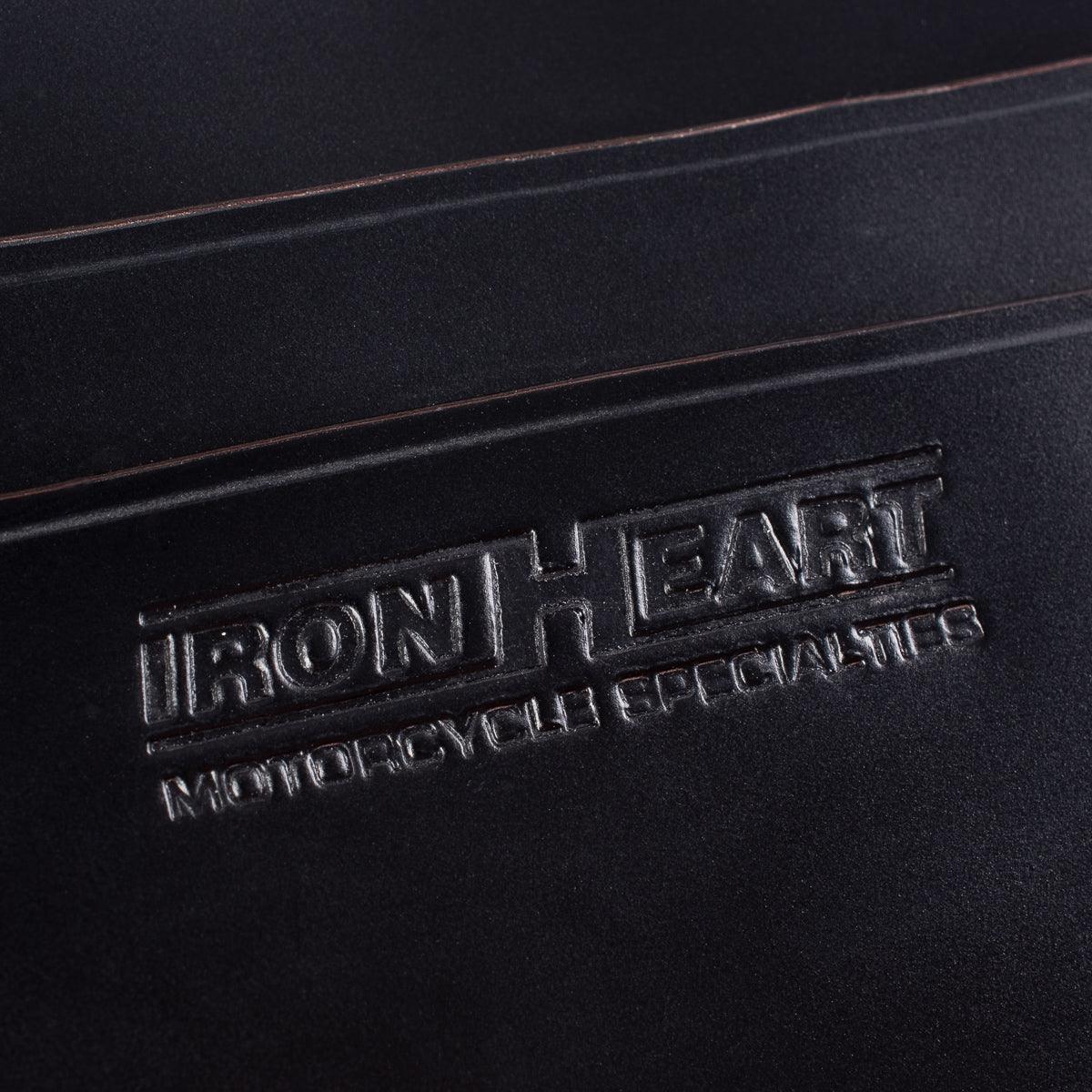 IHG-089-BLK - Shell Cordovan Card Holder - Black - Image 4