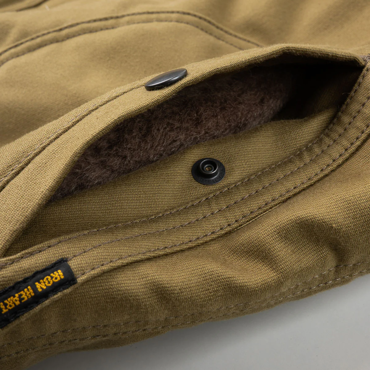 IHM-35-KHA - Whipcord N1 Deck Jacket - Khaki - Image 12