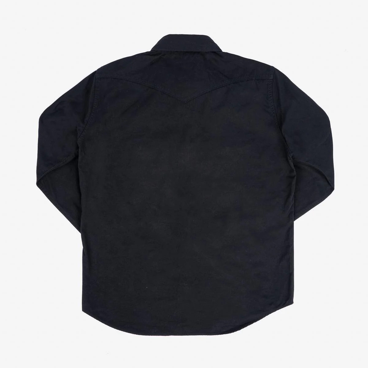 IHSH-394-BLK - 7oz Fatigue Cloth Western Shirt - Black - Image 4