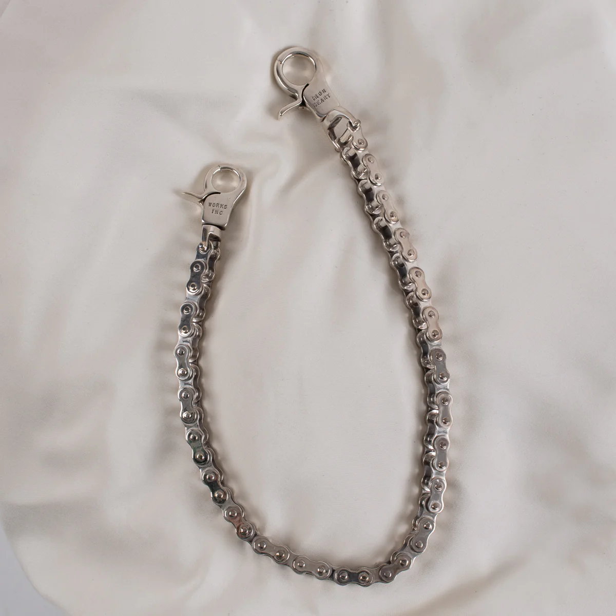 IHSI-01 - "Motorcycle Chain" Wallet Chain - Sterling Silver