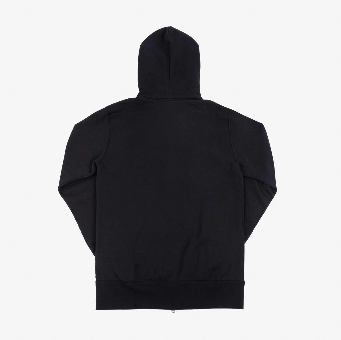 IHSW-10-BLK - 14oz Ultra Heavyweight Cotton Zip Up Hoodie Black - Image 3