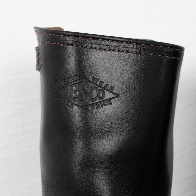 WE-7600BKH-BLK - WESCO "Mister Lou" Engineer Horsehide E width - Black - Image 10