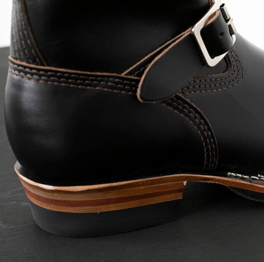 WE-7600BKH-BLK - WESCO "Mister Lou" Engineer Horsehide E width - Black - Image 7