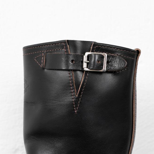WE-7600BKH-BLK - WESCO "Mister Lou" Engineer Horsehide E width - Black - Image 8