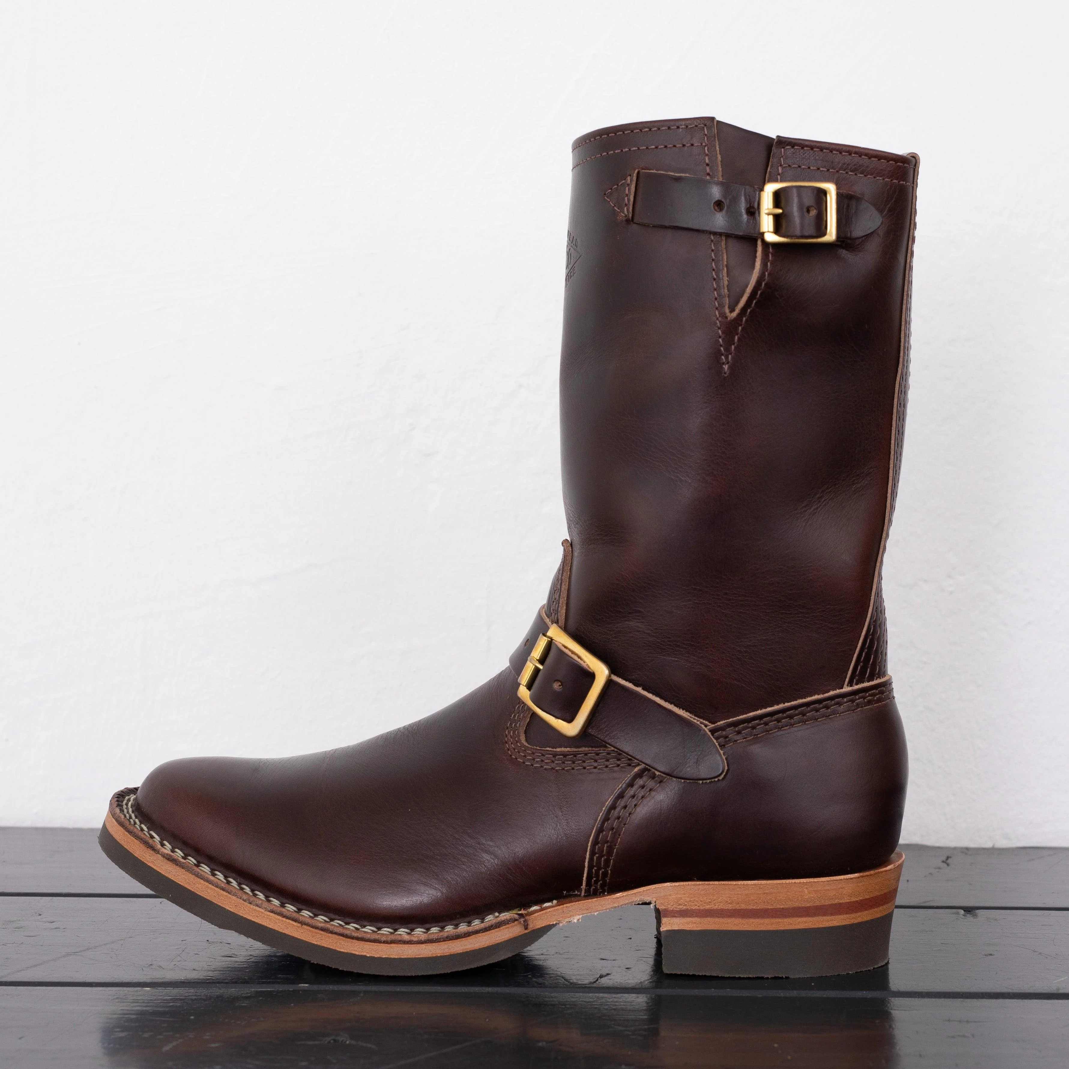 WE-7600BRCXL-D-BRN - Wesco "Mister Lou" Engineer D width - Brown - Image 4
